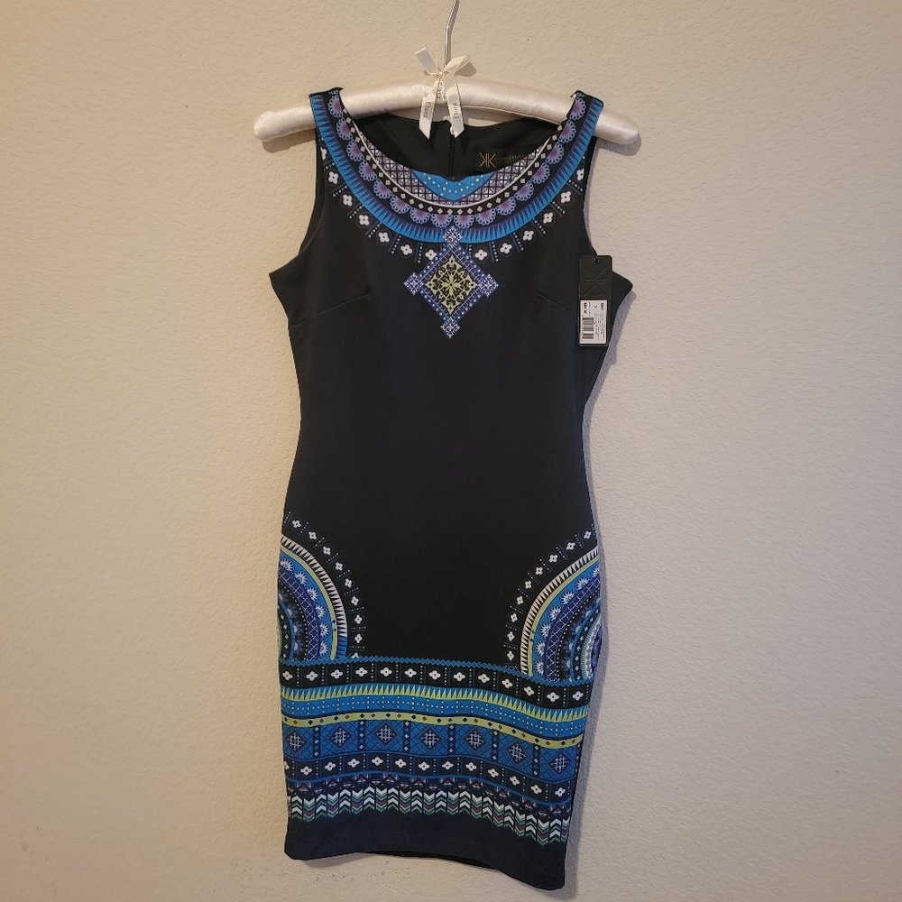 Kardashian Kollection Printed Tank Dress